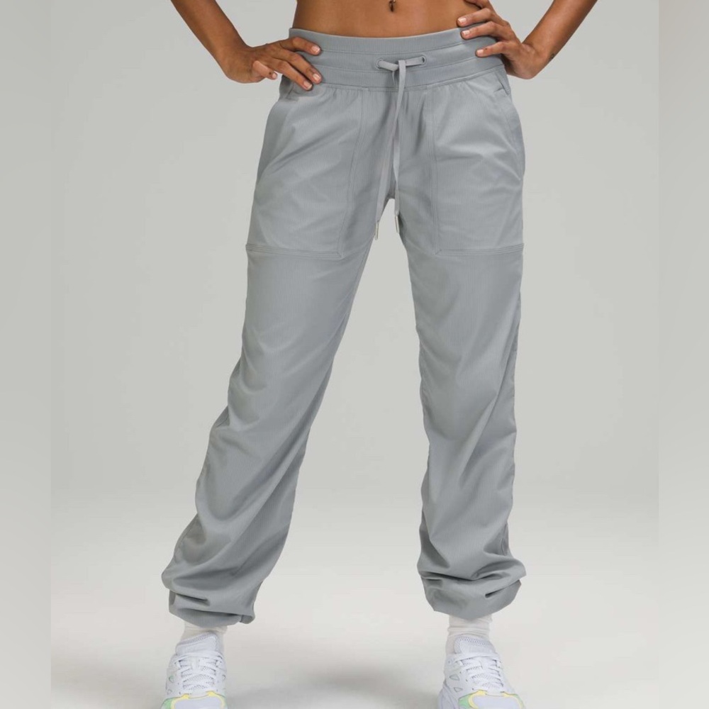 Lululemon grey dance studio pants